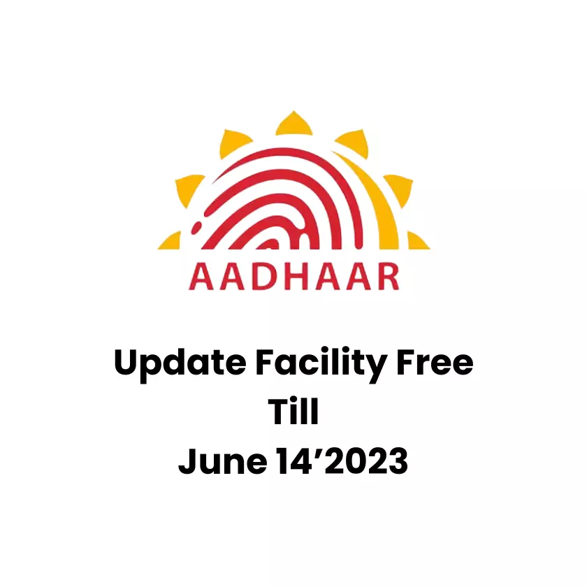 UIDAI Makes Aadhaar's Online Document Update Facility Free Till June 14’2023